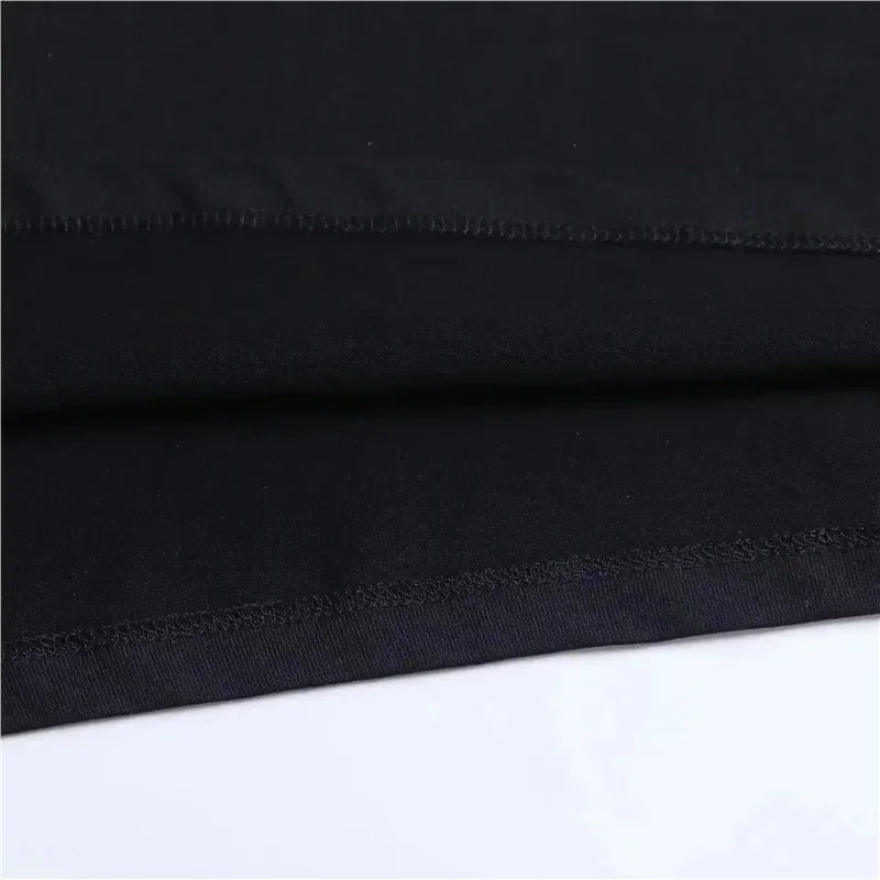 Burzum Women's Cotton Short Sleeve T-Shirt High Quality Summer Casual Crew Neck Stripe Pattern Breathable All Season Wear